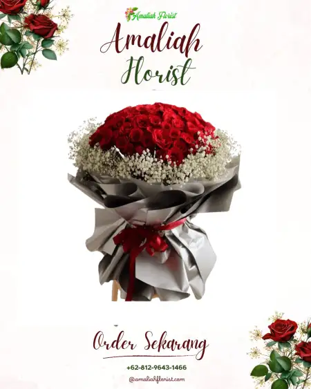 Buket Bunga Garden Wedding Tangerang