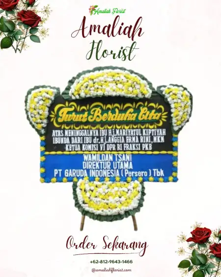 Papan Bunga Duka Garden Wedding Tangerang