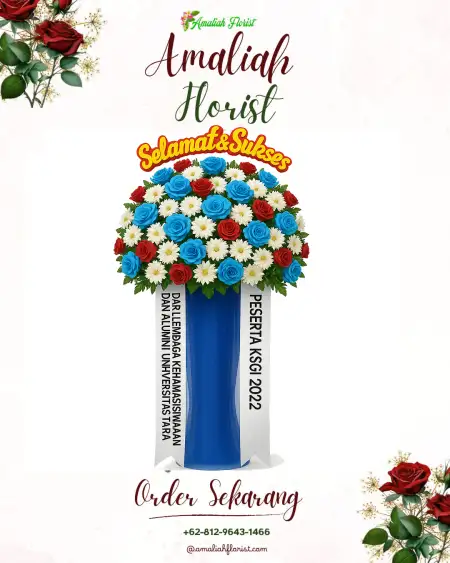Standing Flowers Garden Wedding Tangerang